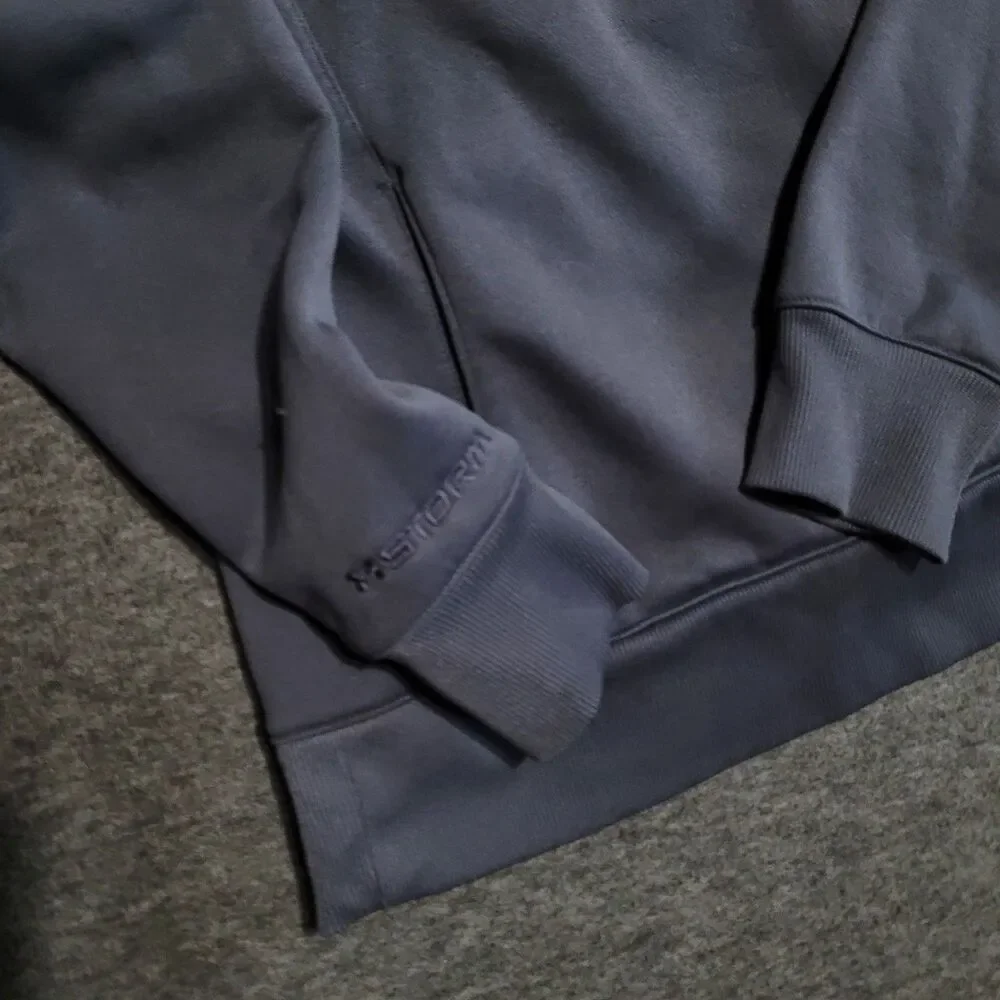 Under Armour Medium cold gear goodie flannel lining hoodie pocket youth juniors